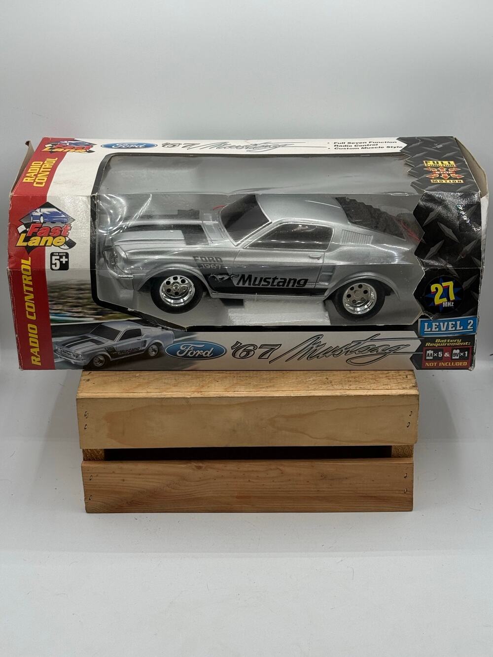 Vintage Fast Lane Radio Control '67 Ford Mustang - new in box